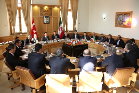 نشست با وزیر ترکیه