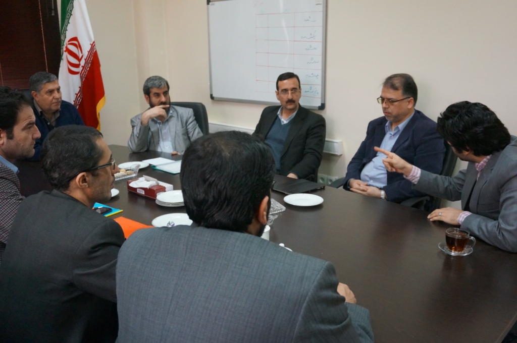 جلسه واگذاری خدمات جهاد کشاورزی