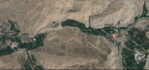 منطقه سیل زده سیجان