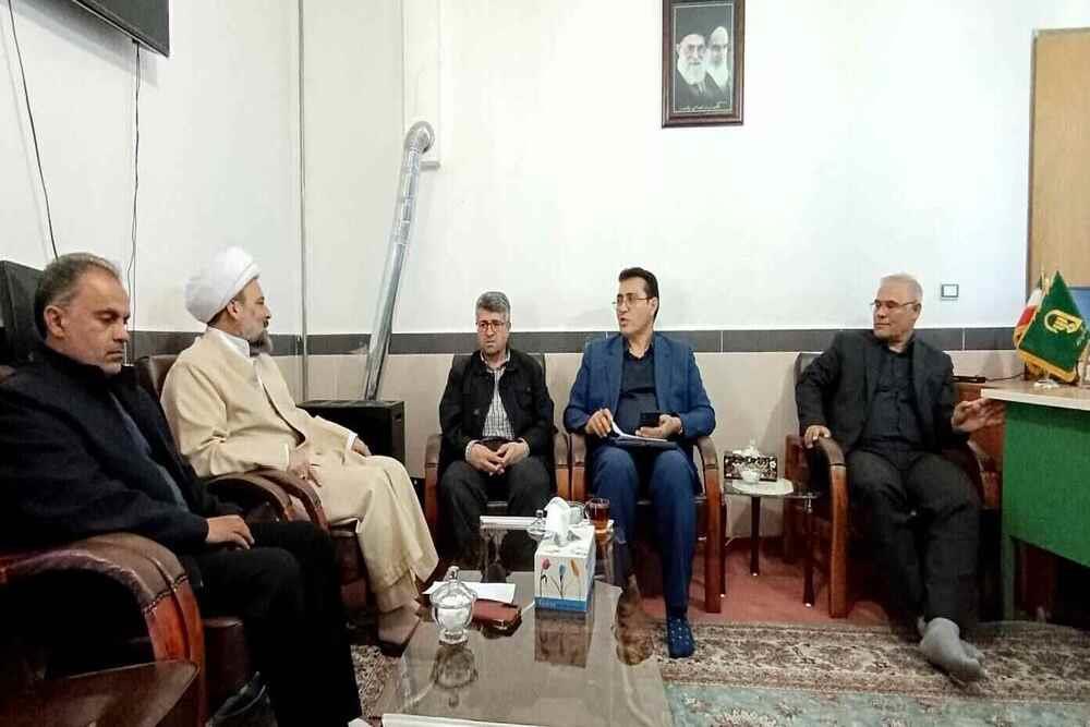 دیدار با امام جمعه نیر