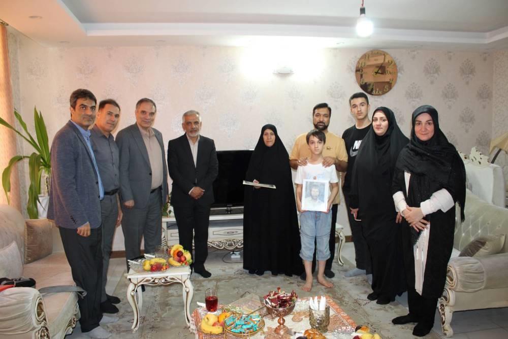 دیدار با خانواده شهید- اصفهان