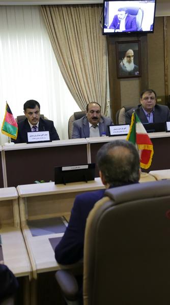 Afghan Telecommunication Minister Discusses Iran’s Position with Vaezi