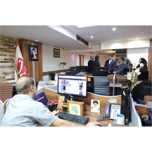 بازدید وزیر ارتباطات از خبرگزاری تسنیم به مناسبت روز خبرنگار