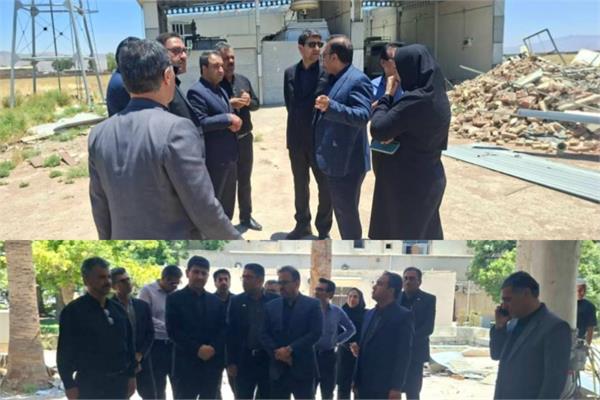 ICT Minister visits post-war reconstruction in Fars Prov.