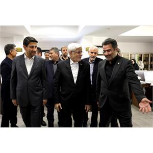 حضور معاون اول رئیس جمهور در شرکت ملی پست