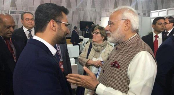 ICT Minister met the Indian PM sidelines of GCCS 2017