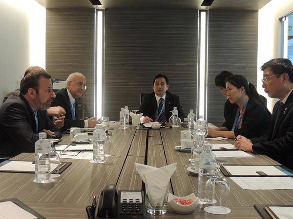 In a meeting with the communications and industries minister of China, Dr. Vaezi proposed joint research projects