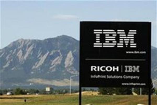 IBM raises outlook but shares retreat