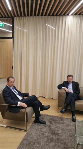 Dr. Vaezi Meets Communication Minister of Cyprus