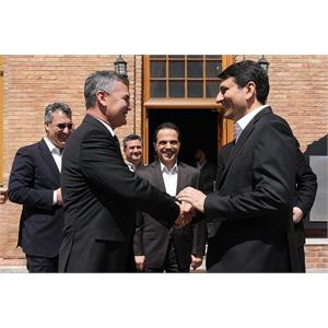 دیدار مقام عالی وزارت با وزیر ارتباطات ترکمنستان