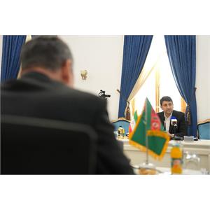 دیدار مقام عالی وزارت با وزیر ارتباطات ترکمنستان