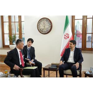 دیدار مقام عالی وزارت با سفیر ژاپن