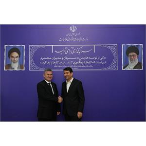 دیدار مقام عالی وزارت با وزیر ارتباطات ترکمنستان