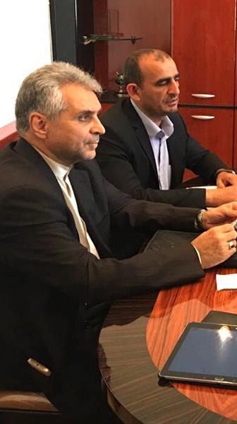 ICT Vice-Minister, Azeri Communication Deputy Minister Discuss Technical Issues