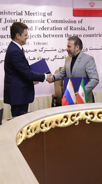 Iran, Russia Sign Agreement to Broaden Infrastructure Cooperation