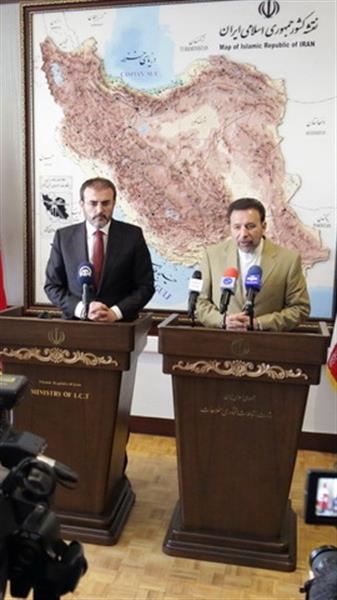 Turkish Tourism Minister Meets Vaezi in Tehran