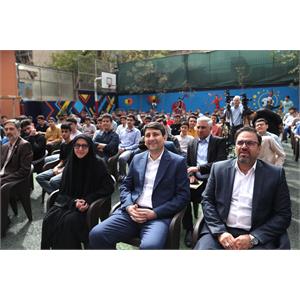 جشن آغاز سال تحصیلی ۱۴۰۴-۱۴۰۵ در دبیرستان علامه حلی با حضور وزیر  ارتباطات و فناوری اطلاعات