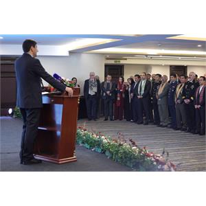 حضور وزیر ارتباطات در مراسم‌ روز ملی اندونزی